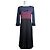 Abito in cotone vintage Balenciaga Blu navy Borgogna Nero M