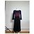 Abito in cotone vintage Balenciaga Blu navy Borgogna Nero M - vista 11