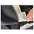 Abito in cotone vintage Balenciaga Blu navy Borgogna Nero M - vista 9