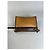 Clutch vintage Loewe in pelle granulata Tan Brown Oro Cammello - vista 12