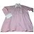 Camicia in cotone vintage Dior Rosa Bianco M