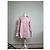 Camicia in cotone vintage Dior Rosa Bianco M - vista 10