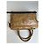Edge Céline Vintage Celine Canvas Tote Bag Beige Braun Gold - Ansicht 10