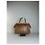 Edge Céline Vintage Celine Canvas Tote Bag Beige Braun Gold - Ansicht 14
