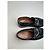 Mocassini Vintage Gucci in pelle nera e argento EU40.5 Nero - vista 4