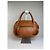 Vintage Givenchy Schultertasche aus genarbtem Leder Braun Gold - Ansicht 11