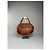 Vintage Givenchy Schultertasche aus genarbtem Leder Braun Gold - Ansicht 2