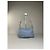 Vintage Prada Nylon Schultertasche Hellblau Gelb Silber - Ansicht 13