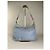 Vintage Prada Nylon Schultertasche Hellblau Gelb Silber - Ansicht 2