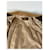 Yves Saint Laurent Manteau en daim vintage Saint Laurent Beige Marron M  - vue 11