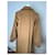Yves Saint Laurent Manteau en daim vintage Saint Laurent Beige Marron M  - vue 13