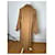 Yves Saint Laurent Manteau en daim vintage Saint Laurent Beige Marron M  - vue 3