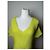 Top Vintage Issey Miyake Pleats Please Giallo Neon M - vista 9