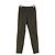 Stouls Leggings de cuero caqui
