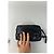 Clutch in pelle vintage Loewe nero e oro - vista 9