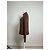 Vintage Issey Miyake Plisierter Rollkragenpullover Braun M - Ansicht 2