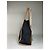 Tote in tela e pelle vintage Courreges Nero Tan - vista 7