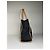 Tote in tela e pelle vintage Courreges Nero Tan - vista 8