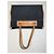 Tote in tela e pelle vintage Courreges Nero Tan - vista 9