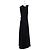 Abito in seta nero Victoria Beckham