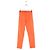 Stouls Legging de couro laranja
