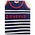 Gucci Canotta a Righe in Lana e Cashmere Bianco Rosso Blu - vista 3