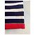 Gucci Canotta a Righe in Lana e Cashmere Bianco Rosso Blu - vista 5
