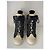 Giuseppe Zanotti Sneakers con zeppa stampa python e pelle nera Nero Beige - vista 2