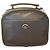 Borsa Coach F11785 Lunch Box in pelle - Nero Pallido/Grigio