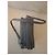 Borsa Coach F11785 Lunch Box in pelle - Nero Pallido/Grigio - vista 9