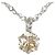 Autre Marque Collana in platino PT900 e diamanti