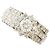 Autre Marque Platin 900 Ring mit Diamanten