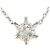 Autre Marque PT850 Platin-Halskette mit Diamant