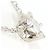 Autre Marque PT850 Platin-Halskette mit Diamant - Ansicht 2