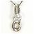 Autre Marque Collana in platino e diamanti