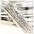 Autre Marque PT900 Platinring mit Diamant - Ansicht 2