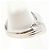 Autre Marque PT900 Platinring mit Diamant - Ansicht 3
