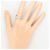 Autre Marque PT900 Platin Diamant Ring - Ansicht 7
