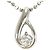 Autre Marque PT900 Platinum Necklace with Diamond