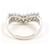 Autre Marque Platin-Diamant-Ring  - Ansicht 4