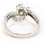 Autre Marque Platin-Ringband mit braunem Diamanten - Ansicht 4