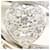 Autre Marque Platinring mit Diamant - Ansicht 2