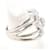 Autre Marque Platinring mit Diamant - Ansicht 3