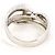 Autre Marque PT900 Platinring mit Diamant - Ansicht 4