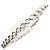 Autre Marque Bracciale charm in platino con diamanti