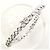 Autre Marque Bracciale charm in platino con diamanti - vista 3