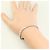 Autre Marque Bracciale charm in platino con diamanti - vista 5