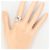 Autre Marque PT900 Platinring mit Diamant - Ansicht 7