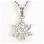 Autre Marque PT850 Platin-Halskette mit Diamant