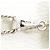 Autre Marque PT850 Platin-Halskette mit Diamant - Ansicht 4